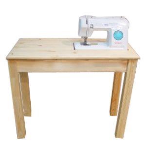 천연 원목 미싱 책상