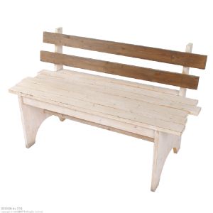 가문비 벤치 의자