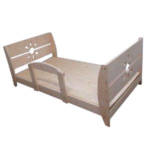 베이직 캐릭터 원목 침대