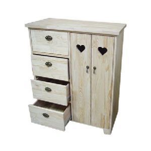 미첼 쥬니어장 4단 원목