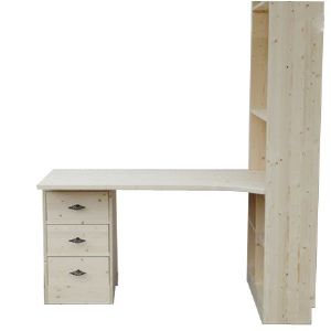 건강 베이직 책상,책장 세트