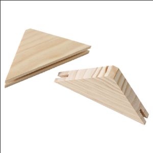 원목 코너 꺽쇠 95x95x18mm