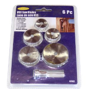 mandrel 컷팅날 셋트(목재용,얇은 철판용)