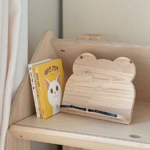 철천지 독서대 만들기 H32991 곰돌이 원목 책받침대 북스탠드