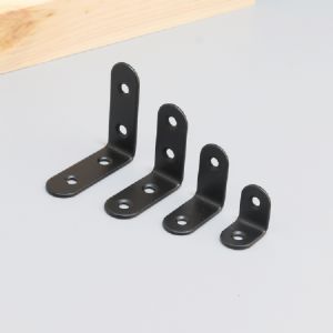 스텐 블랙 코너 꺽쇠