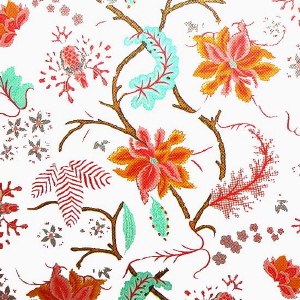 폭120cm꽃무늬 PG 9143-4 (장폭)1M