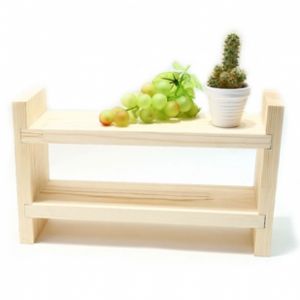 베이직 심플 원목 선반