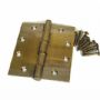 방문용 경첩 황동 안티크 4.5X4인치 (9211X647) 수입독일