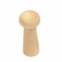 나무장식 옷걸이 버섯다보 50mm