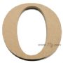 포크아트 MDF(6mm) 알파벳 이니셜(initial) 영문 대문자 O