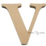 포크아트 MDF(6mm) 알파벳 이니셜(initial) 영문 대문자 V