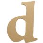 포크아트 MDF(6mm) 알파벳 이니셜(initial) 영문 소문자 d