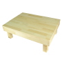 접이식 원목 좌탁(1.18mm 일반상판)(소나무) (1200*350*800)(1개)